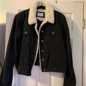 Sherpa Lined Denim Jacket